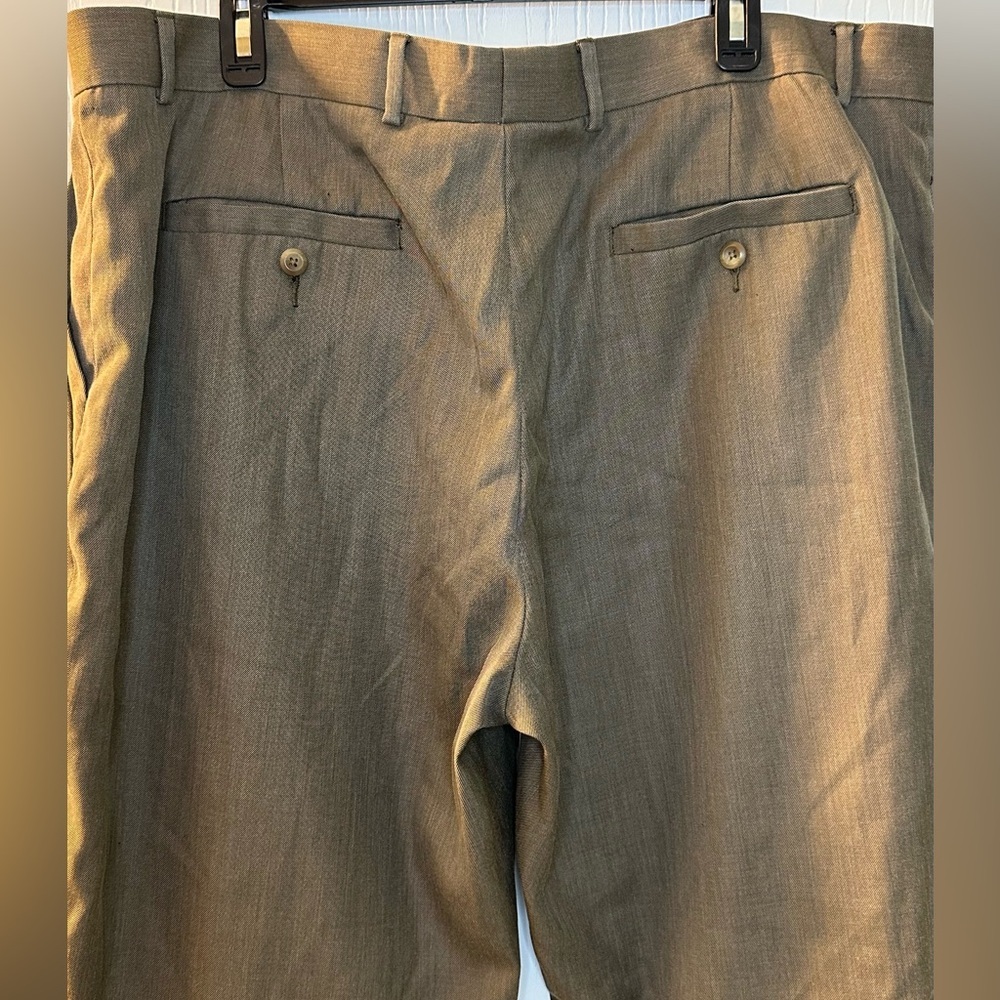 Perry Ellis brown dress pants men’s 42x30 inseam 29” - Picture 6 of 8